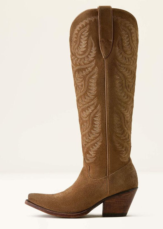 Ariat Laramie Stretchfit H18" Dijon Suede