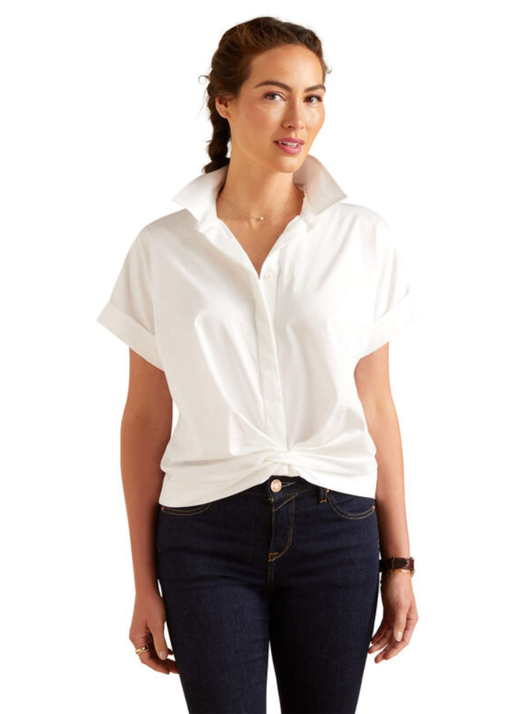 Ariat Brookside SS Shirt White