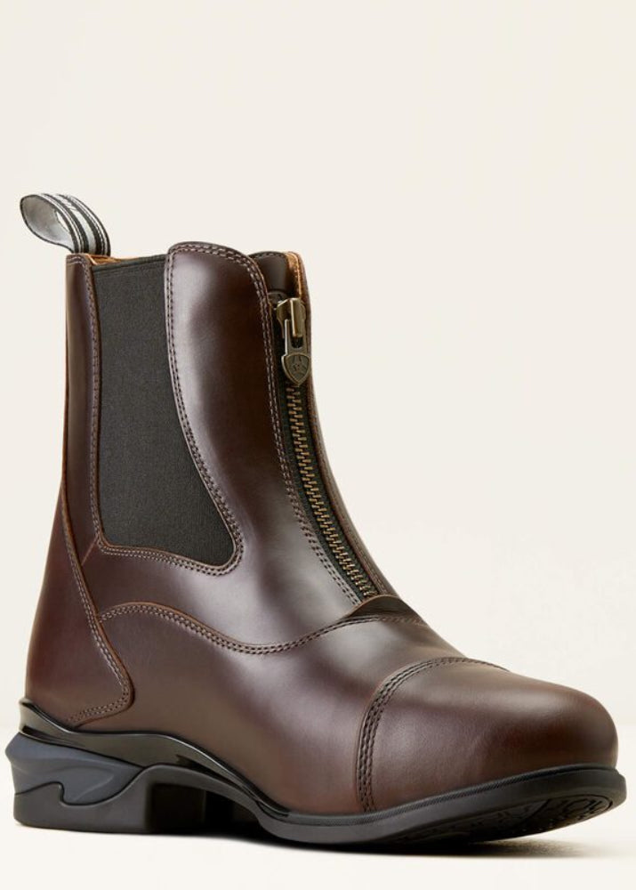 Ariat Devon Zip Waxed Chocolate
