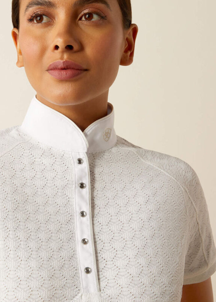 Ariat Showstopper X Show Shirt White