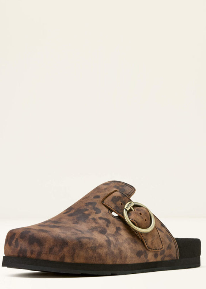Ariat Country Mule Leopard Suede