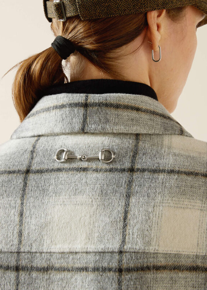 Ariat Warrington Jkt Grey Plaid