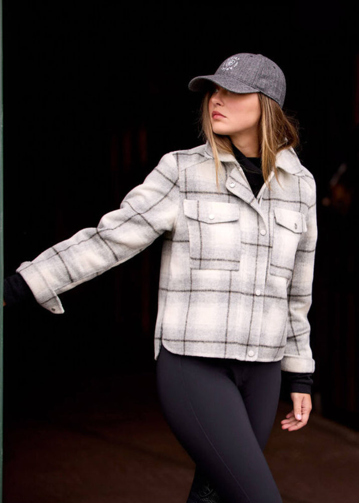 Ariat Warrington Jkt Grey Plaid