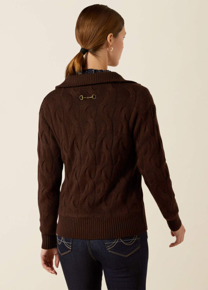 Ariat Alamere SWTR Zip Coffee Bean