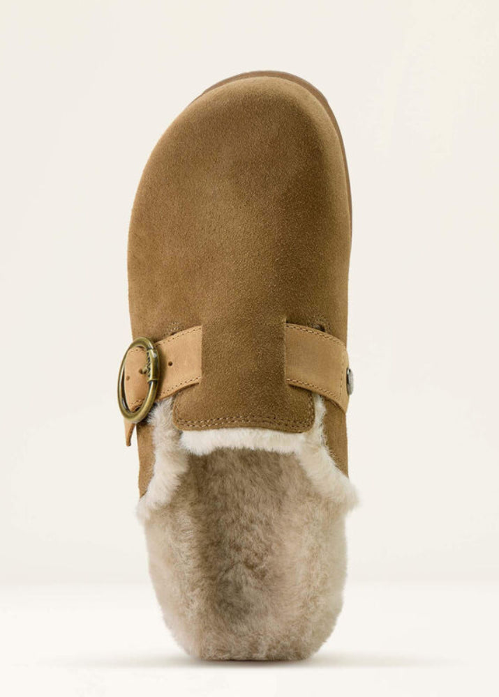 Ariat Country Mule Sherpa Ranch Brown Suede