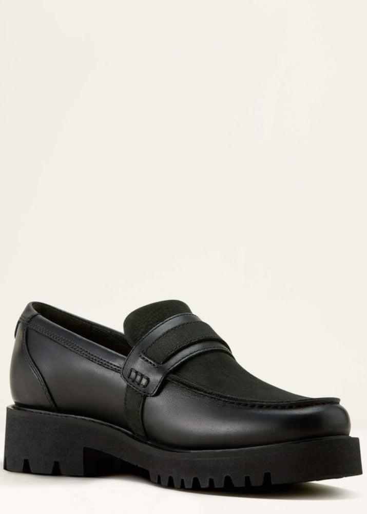 Ariat Stratford Lug Loafer Black