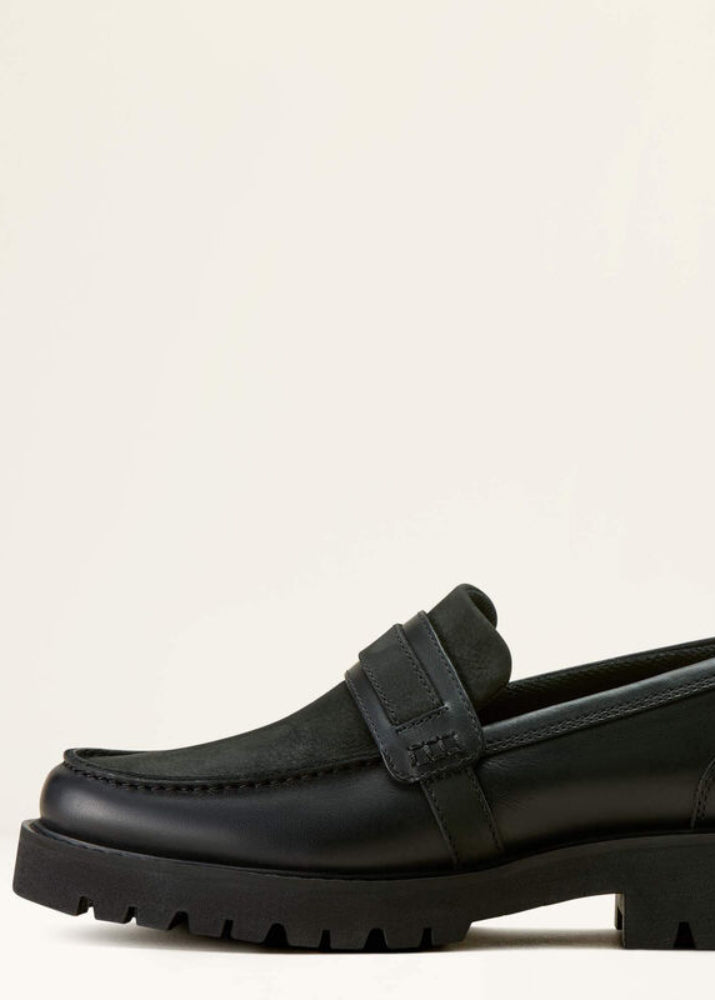 Ariat Stratford Lug Loafer Black