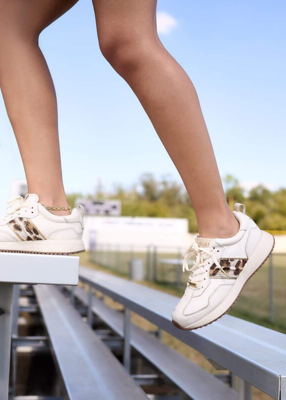 Ariat Ranch Runner Bright Cream Gilded Leopard