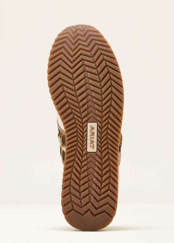 Ariat Ranch Runner Bright Cream Gilded Leopard