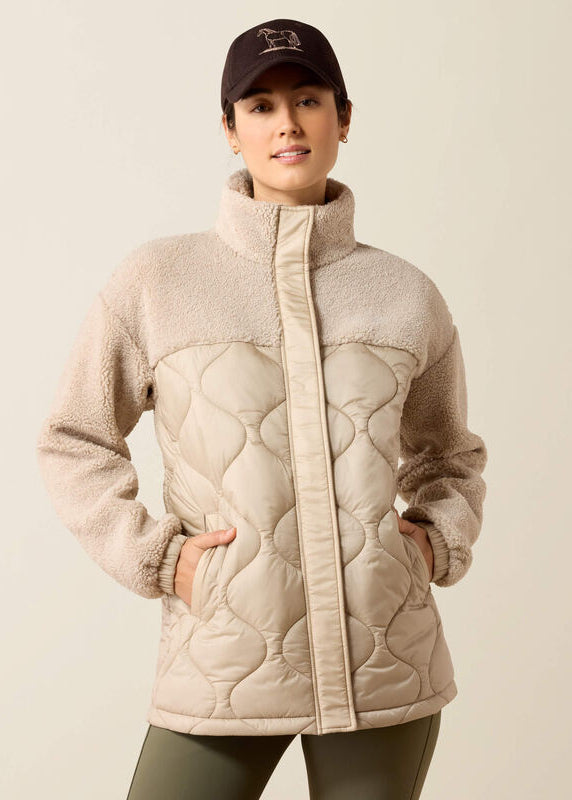 Ariat Sherpuff Jacket Chateau Grey
