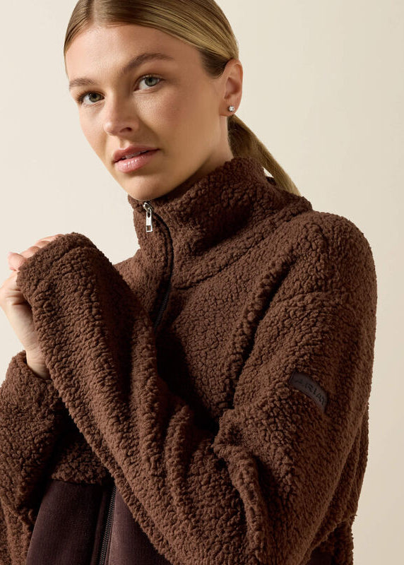 Ariat Laviolette Full Zip Chocolate Plum