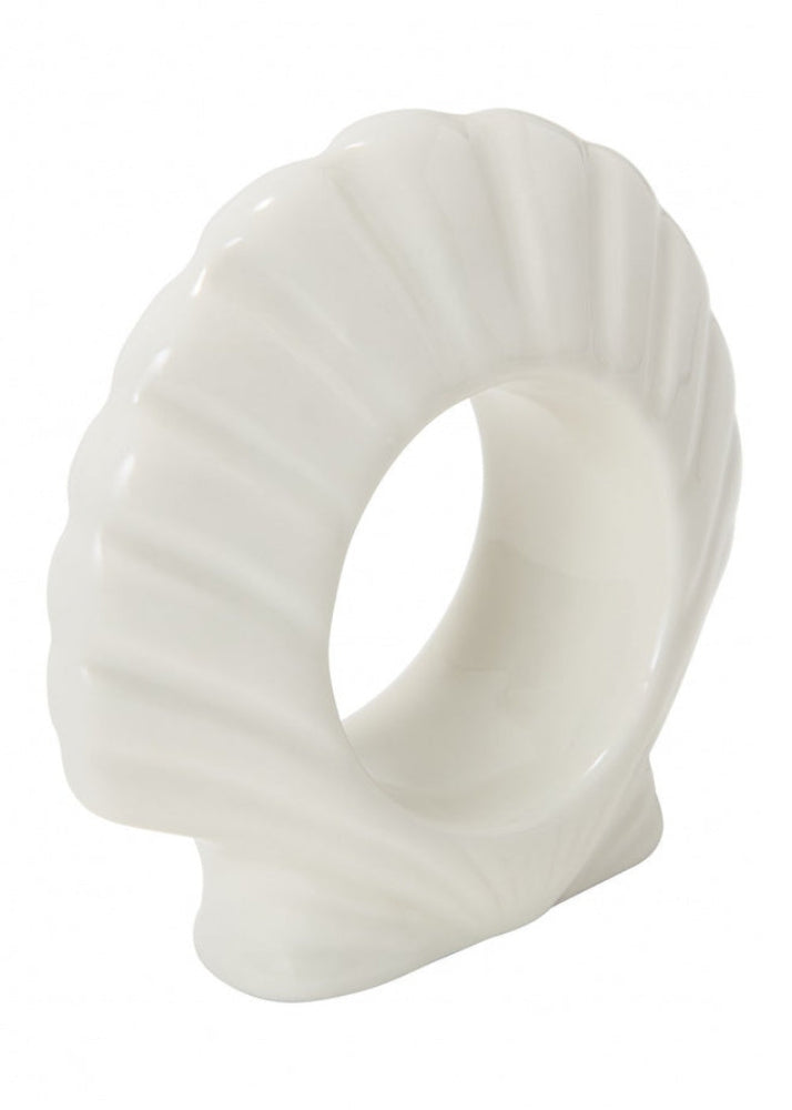Lexington Napkin Stoneware Napkin Ring White