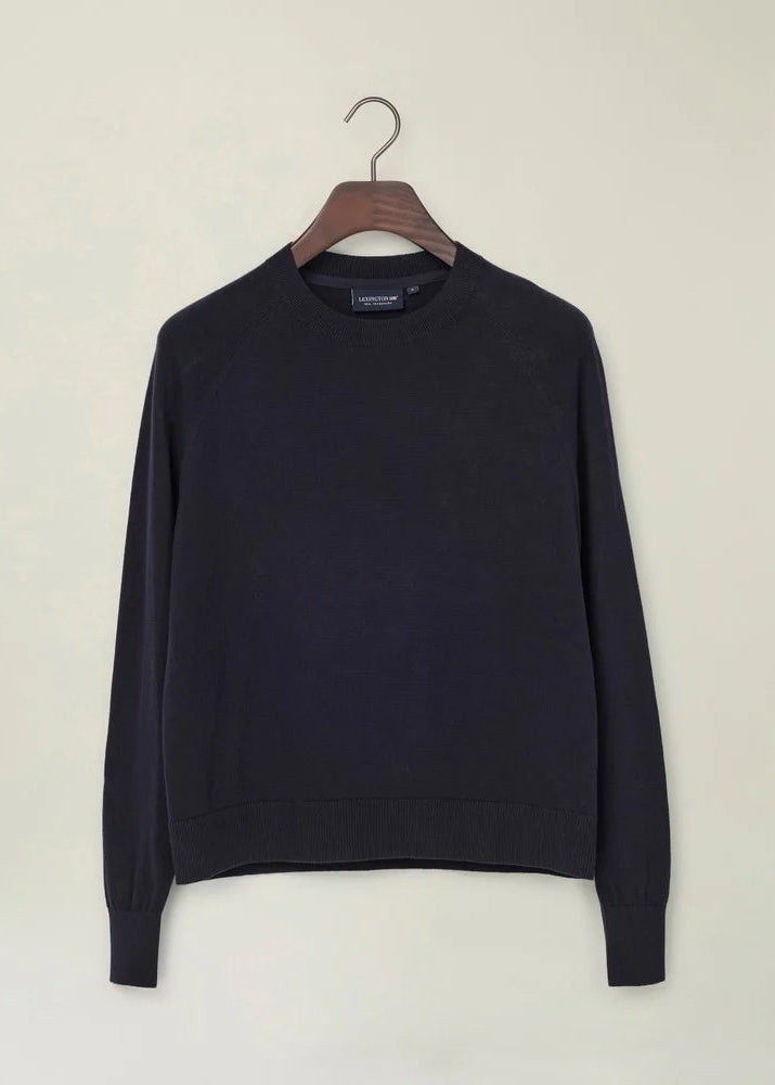 Lexington Freya Cotton/Cashmere Sweater Blue