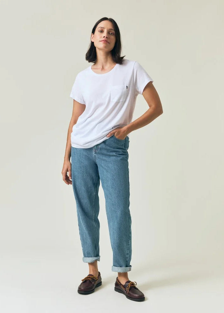 Lexington Ashley Jersey Tee White