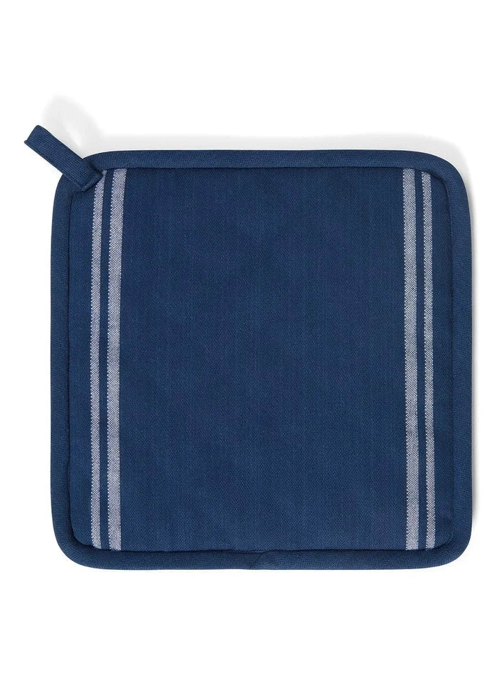 Lexington Org cotton Jaq Star Pot Hold Navy