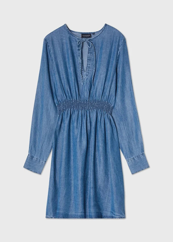 Lexington Cl Fit Lyocell Denim Dress Medium Blue