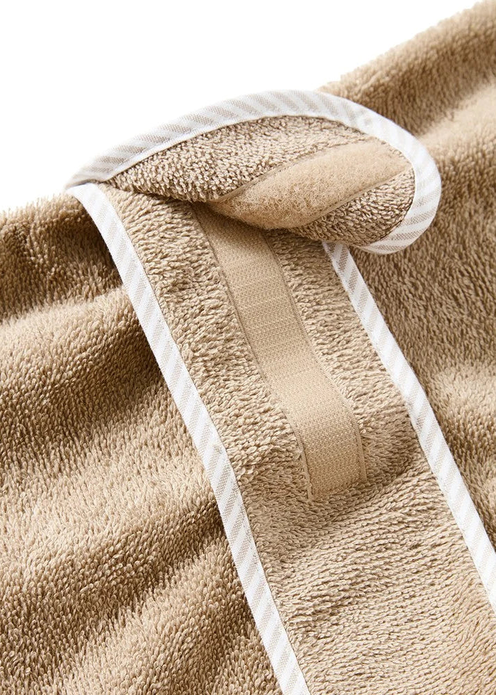 Lexington Dog Cotton-Mix Terry Robe Beige