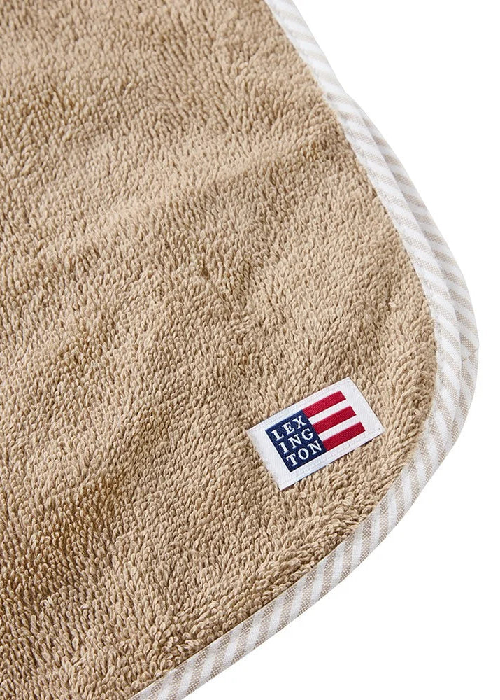 Lexington Dog Cotton-Mix Terry Robe Beige