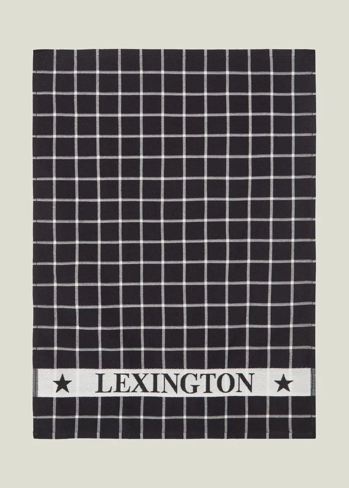 Lexington OC Terry Kitchen Towel 50x70 Svart