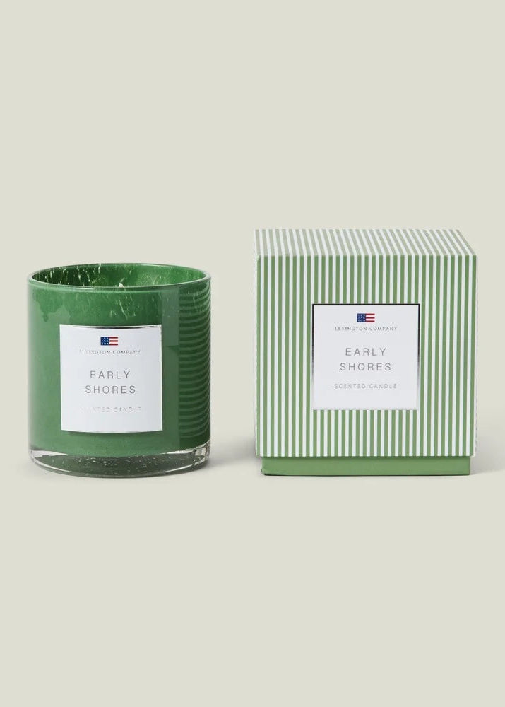 Lexington Early Shores Scented Candle Vintage Gree