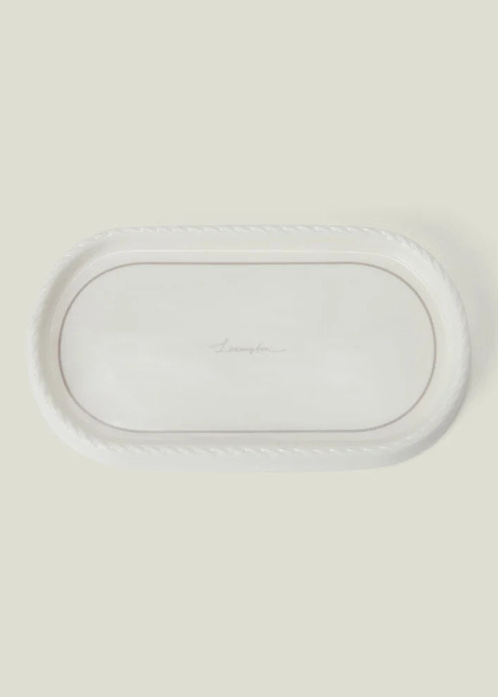 Lexington Porcelain Cosmetic Tray Beige