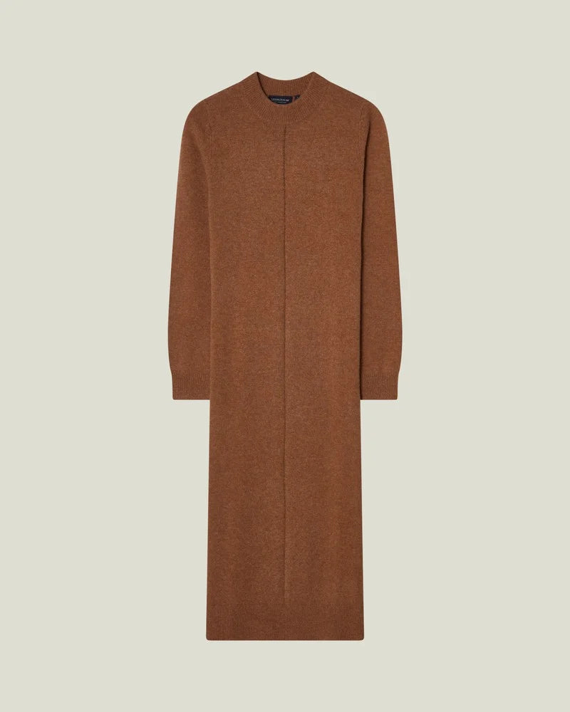 Lexington Straight Fit Knitted Long Camel