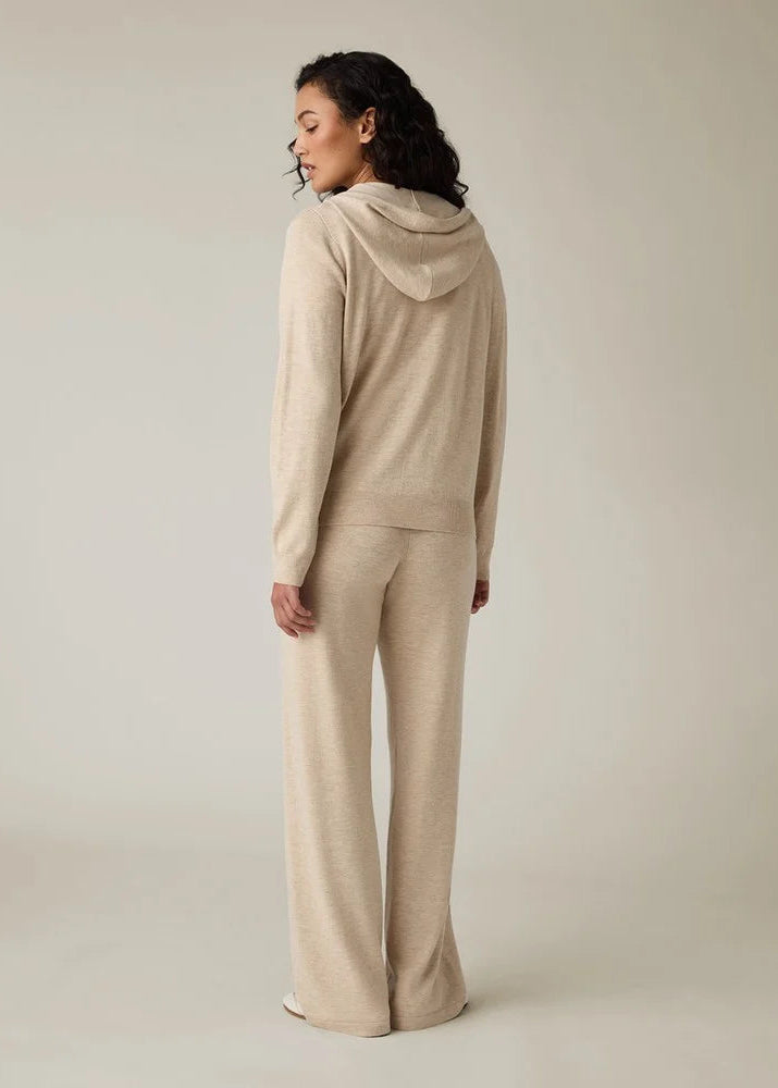 Lexington Knitted Hoodie Beige