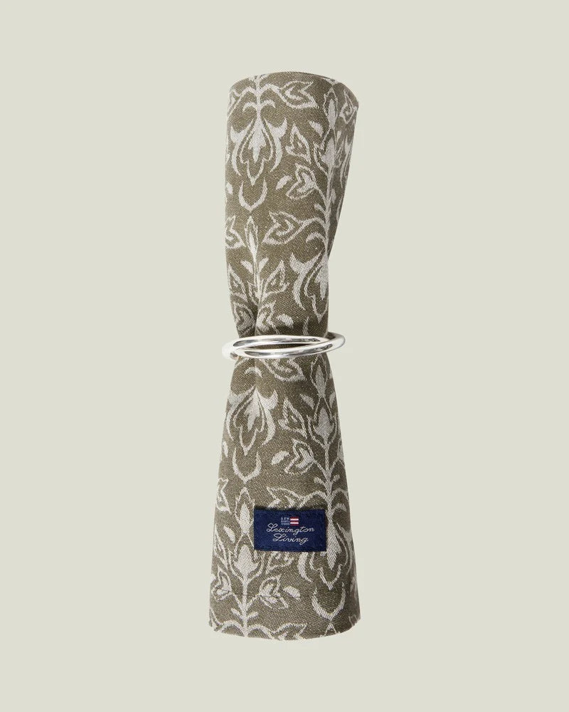 Lexington Ornament Jacquard Cotton Napkin