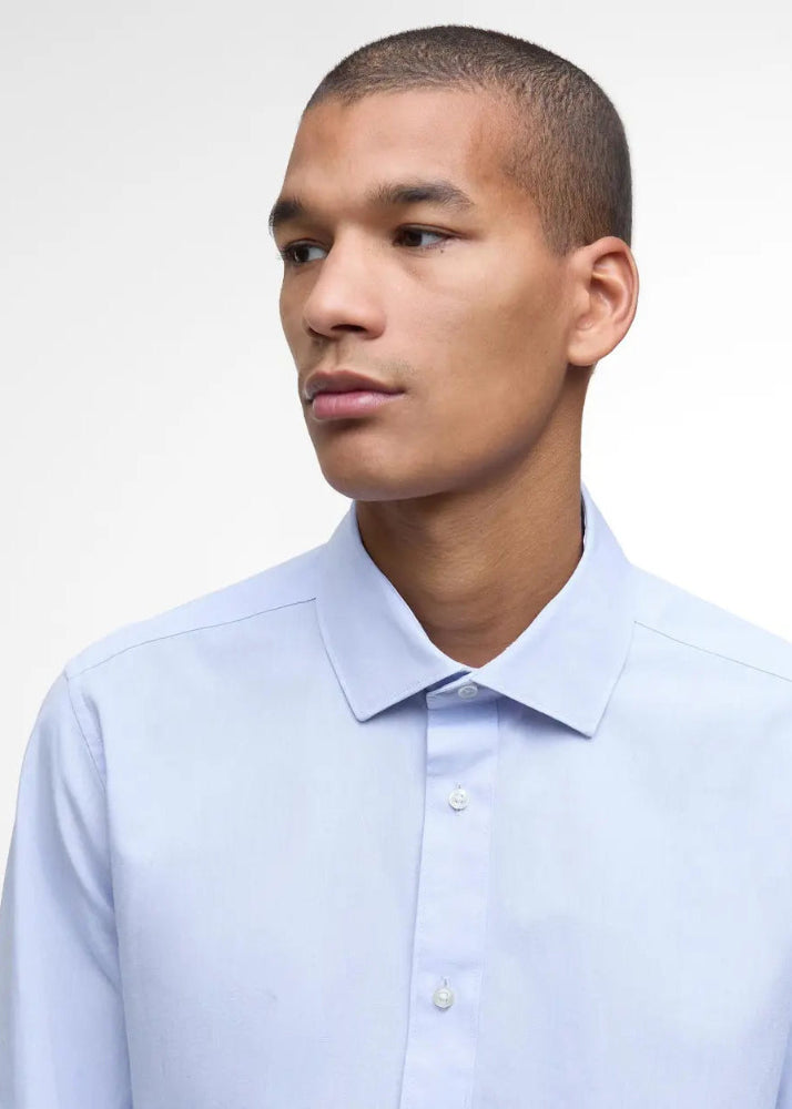 Barbour Throckley Point Shirt TS Sky