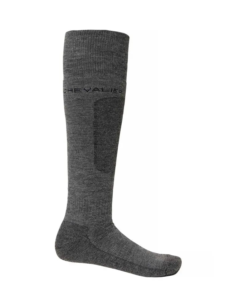 Chevalier High Boot Wool Socks Anthracite