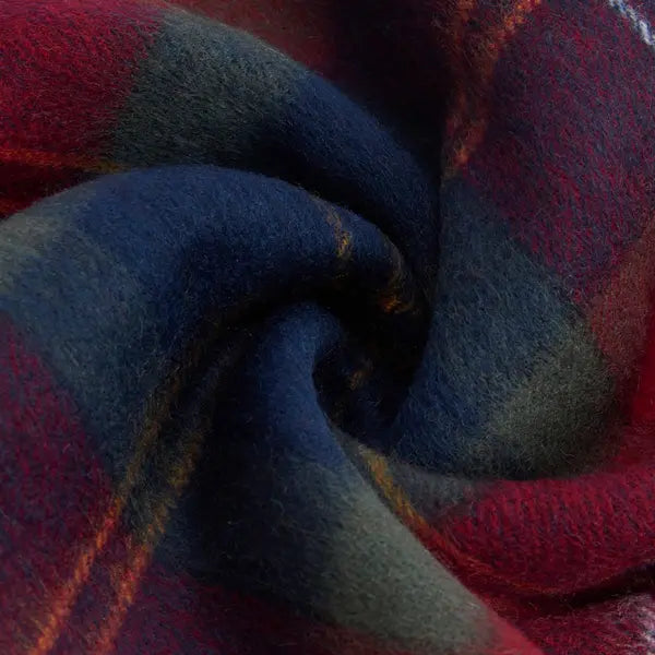 Barbour Tartan Scarf Winberry Tartan