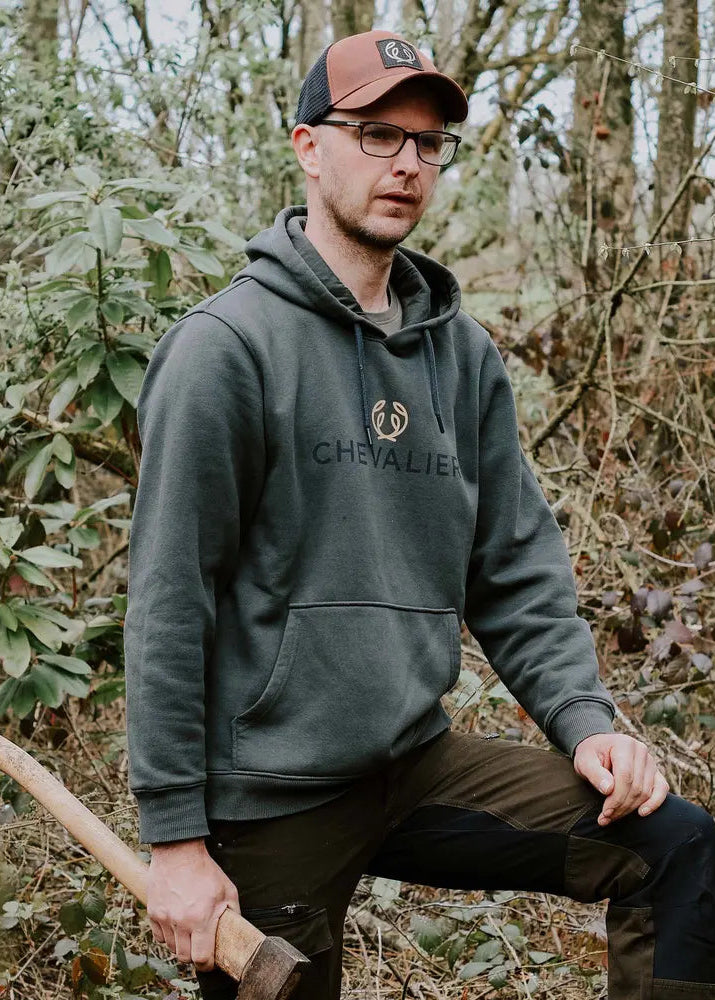 Chevalier Hill Hoodie Men Midnight Pine