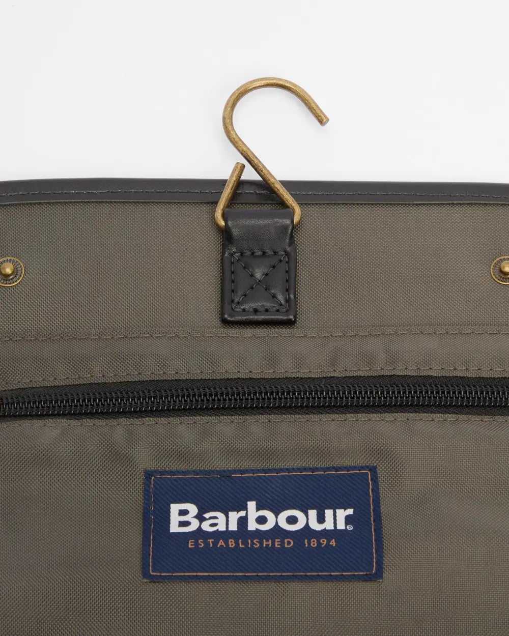 Barbour Tartan Hanging Washbag