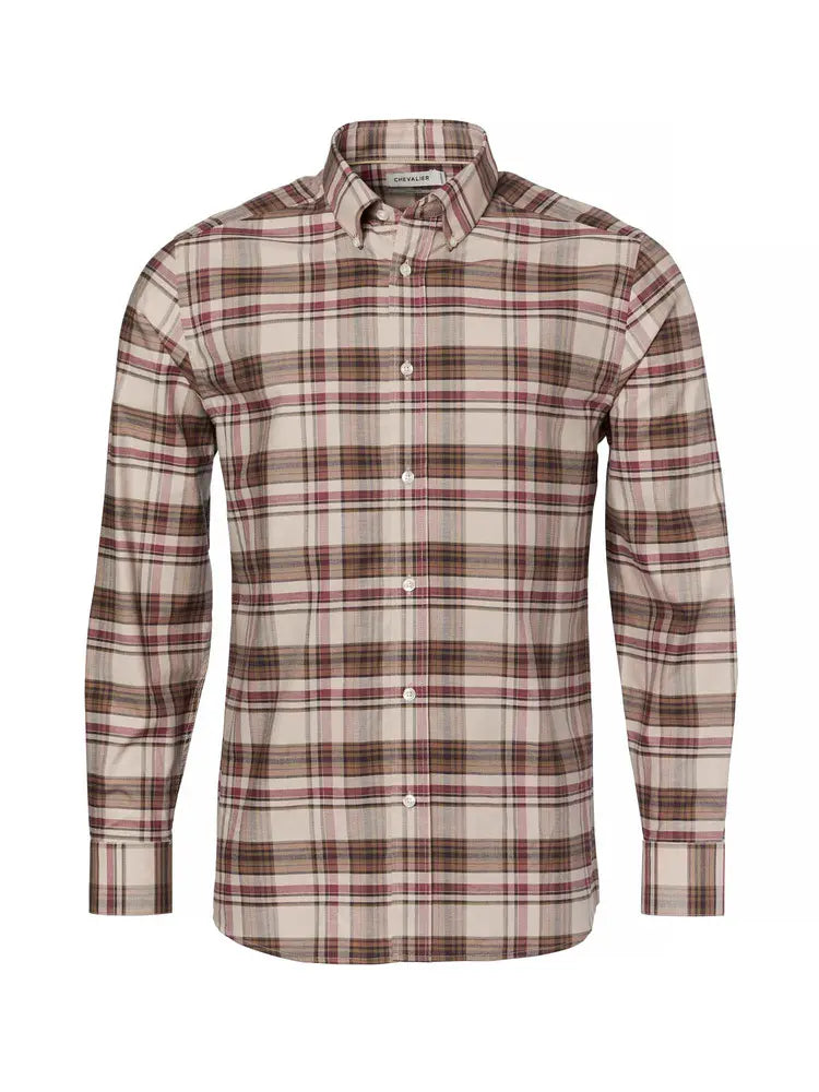 Chevalier Betley Regular Fit Shirt Millet Brown Ch