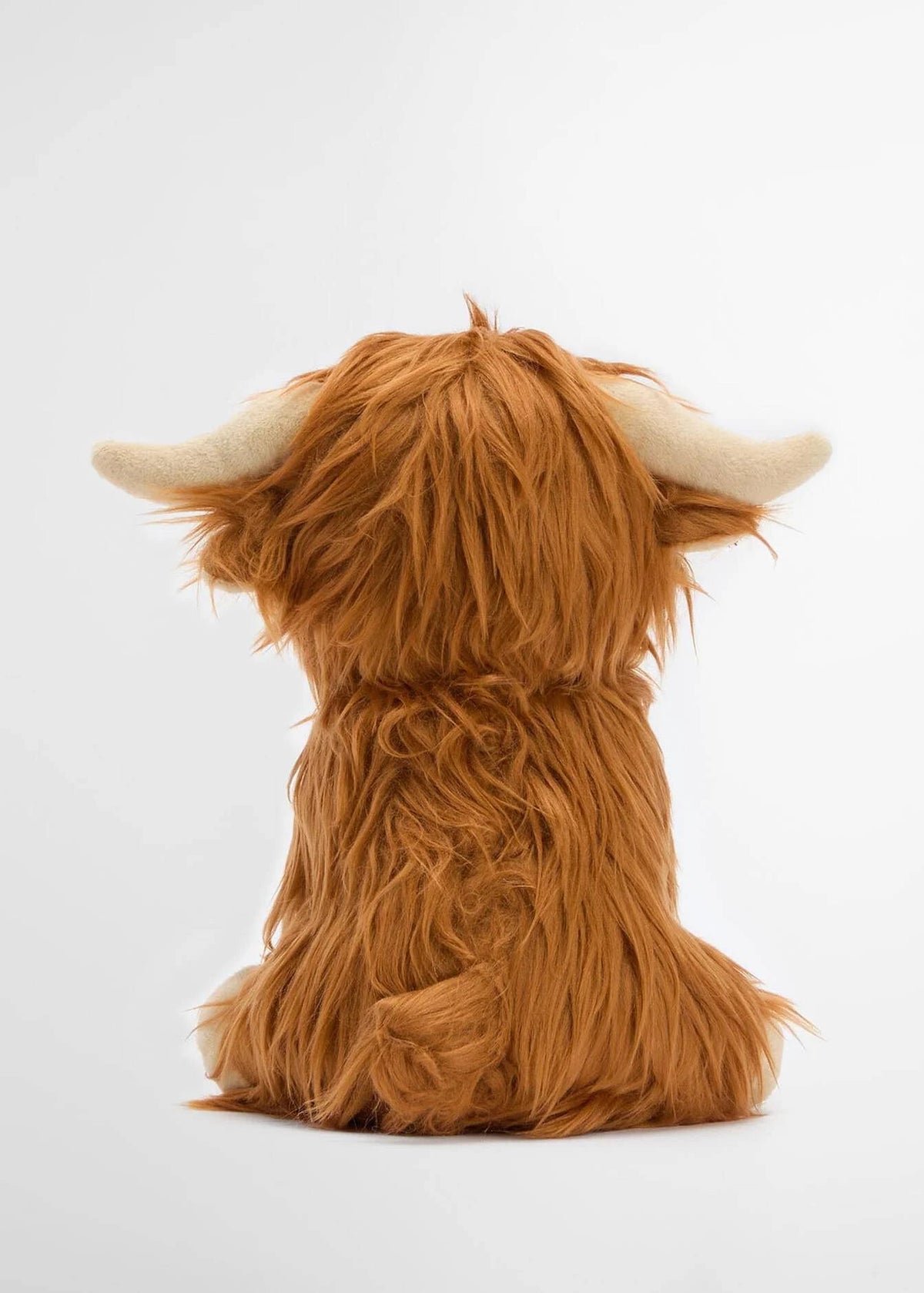 Barbour Highland Cow Dog Toy Brown