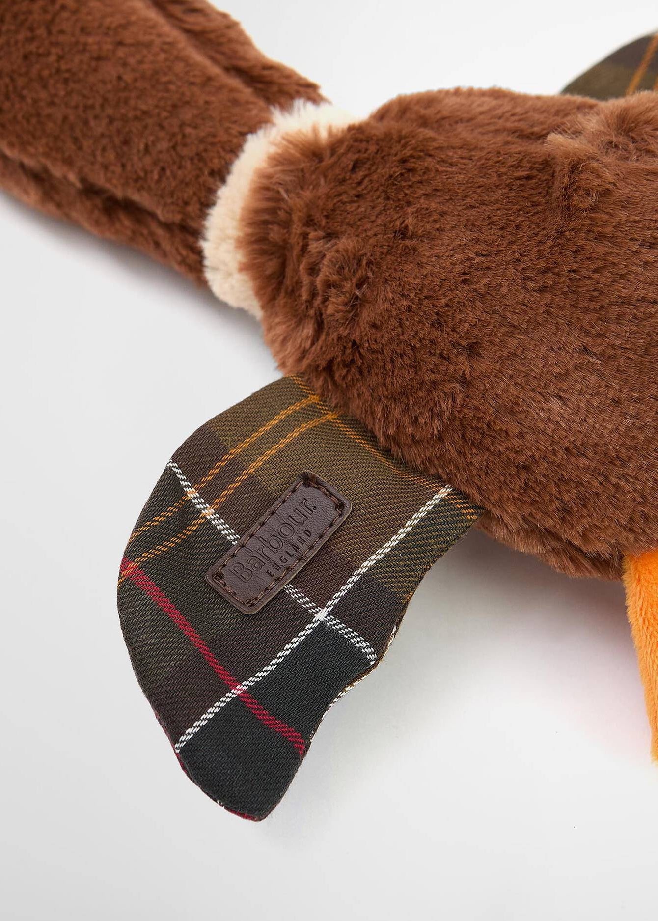 Barbour Flying Duck Dog Toy Brown