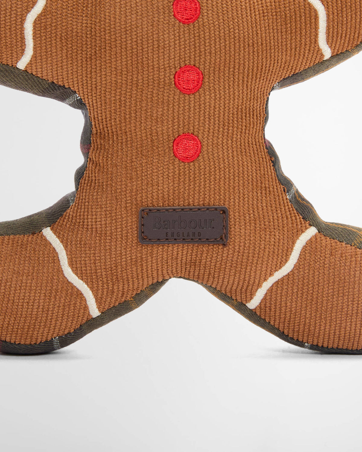 Barbour Dog Gingerbread Man Toy