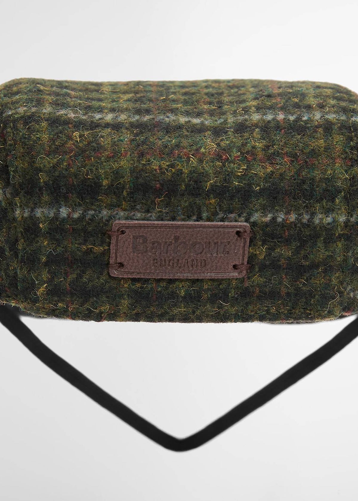 Barbour Wilkin Dog Flat Cap Olive Check