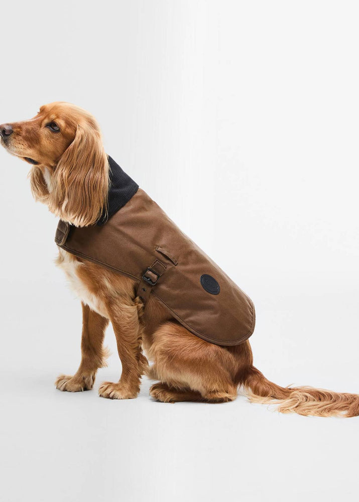Barbour Wax Dog Coat Tan
