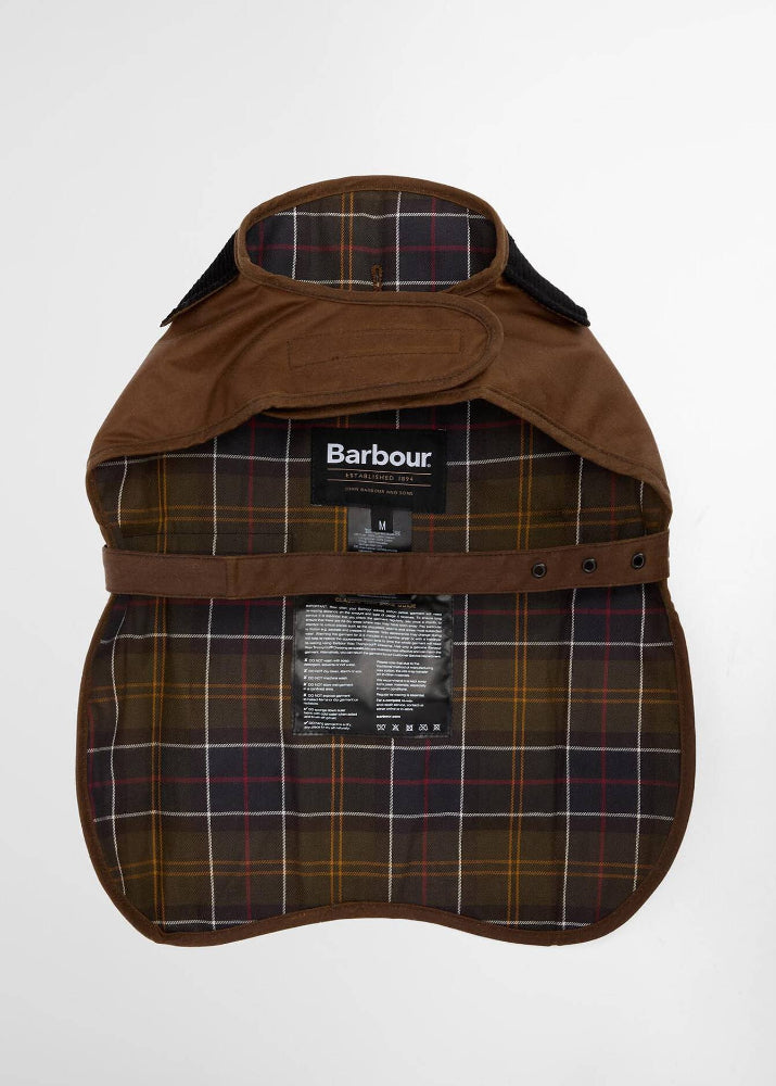 Barbour Wax Dog Coat Tan