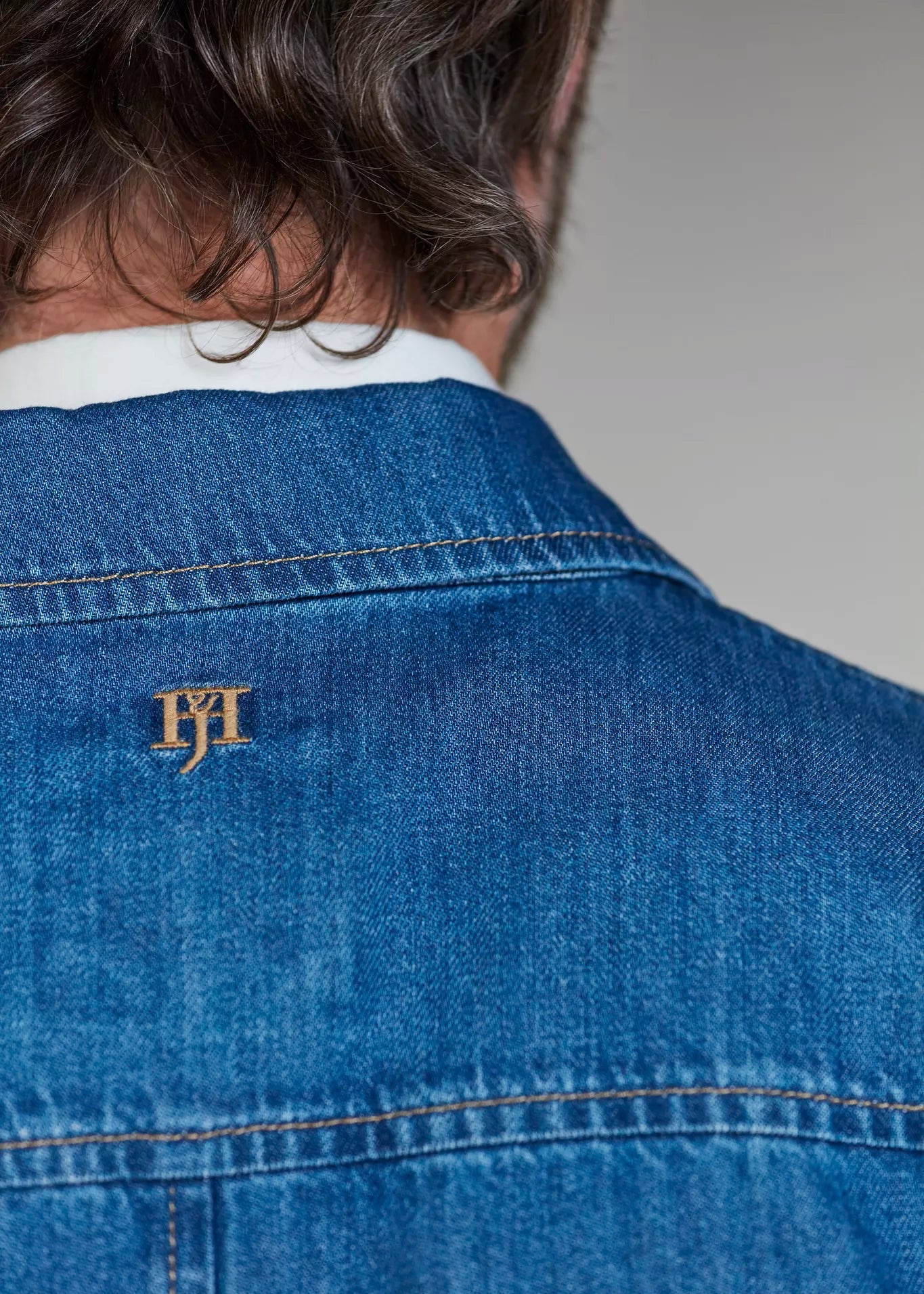 Hansen & Jacob Denim Overshirt Blue