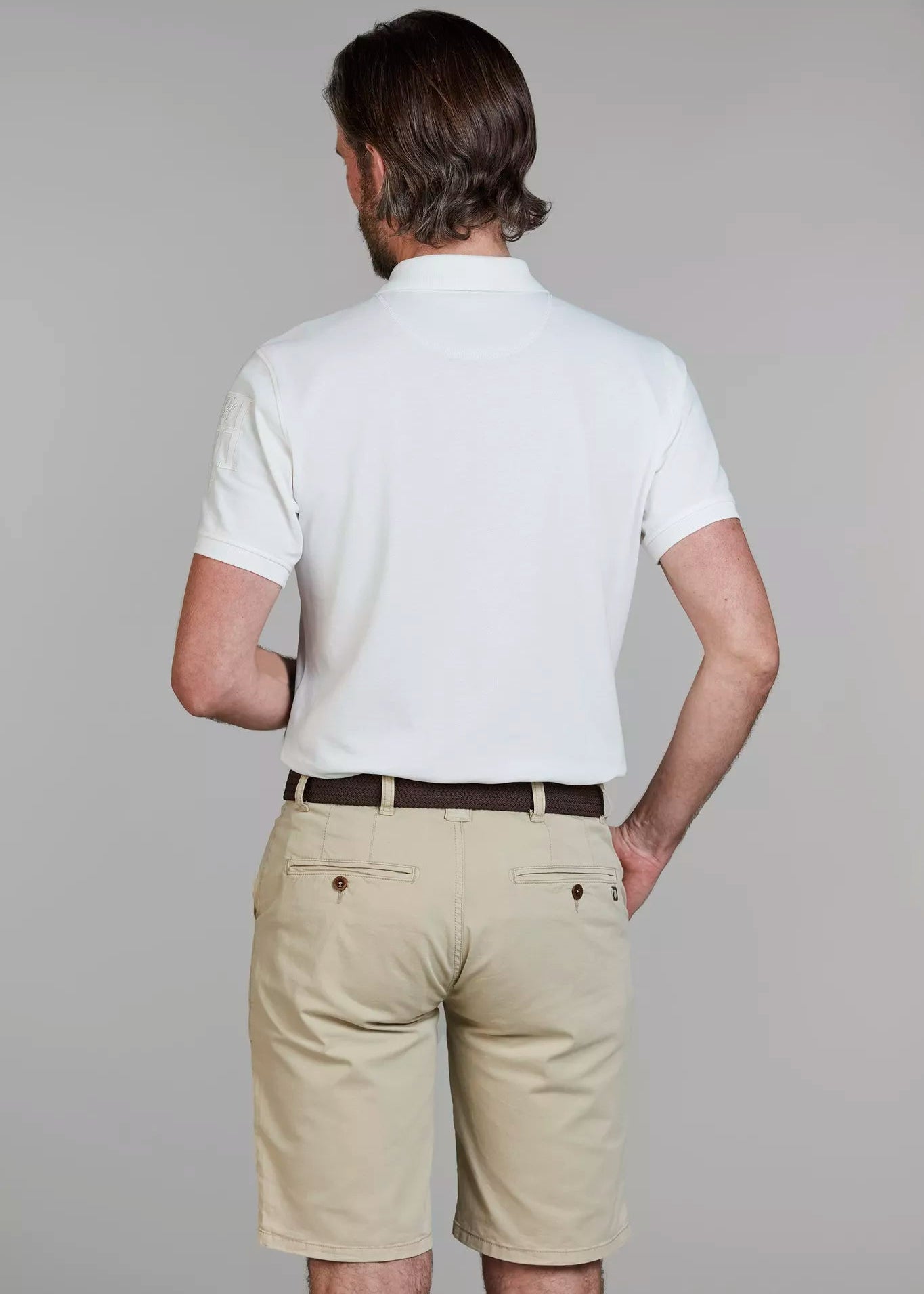 Hansen & Jacob classic chino shorts beige