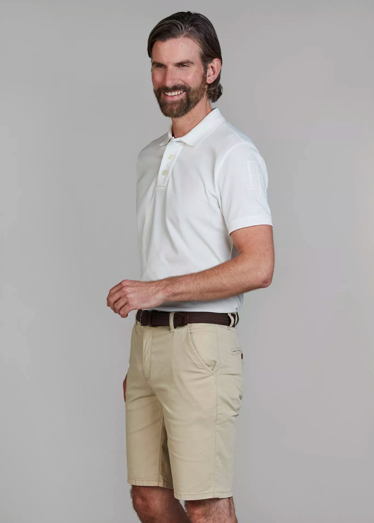 Hansen & Jacob classic chino shorts beige