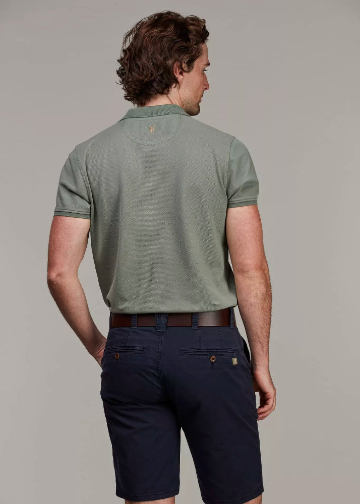 Hansen & Jacob classic chino shorts navy