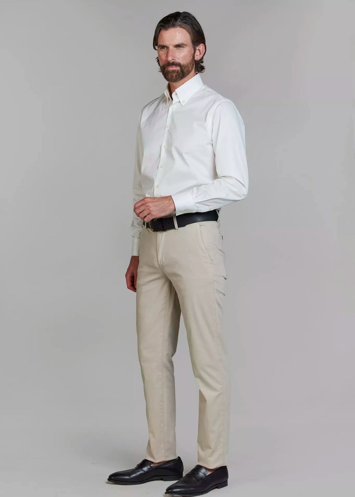 Hansen & Jacob Classic Chino Aerodyn High Stretch Beige