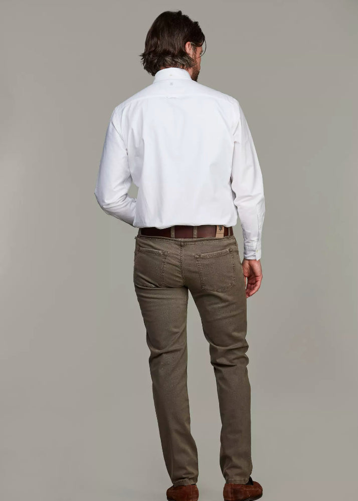 Hansen & Jacob 5-pkt cut´n sew Bormio Print Brown