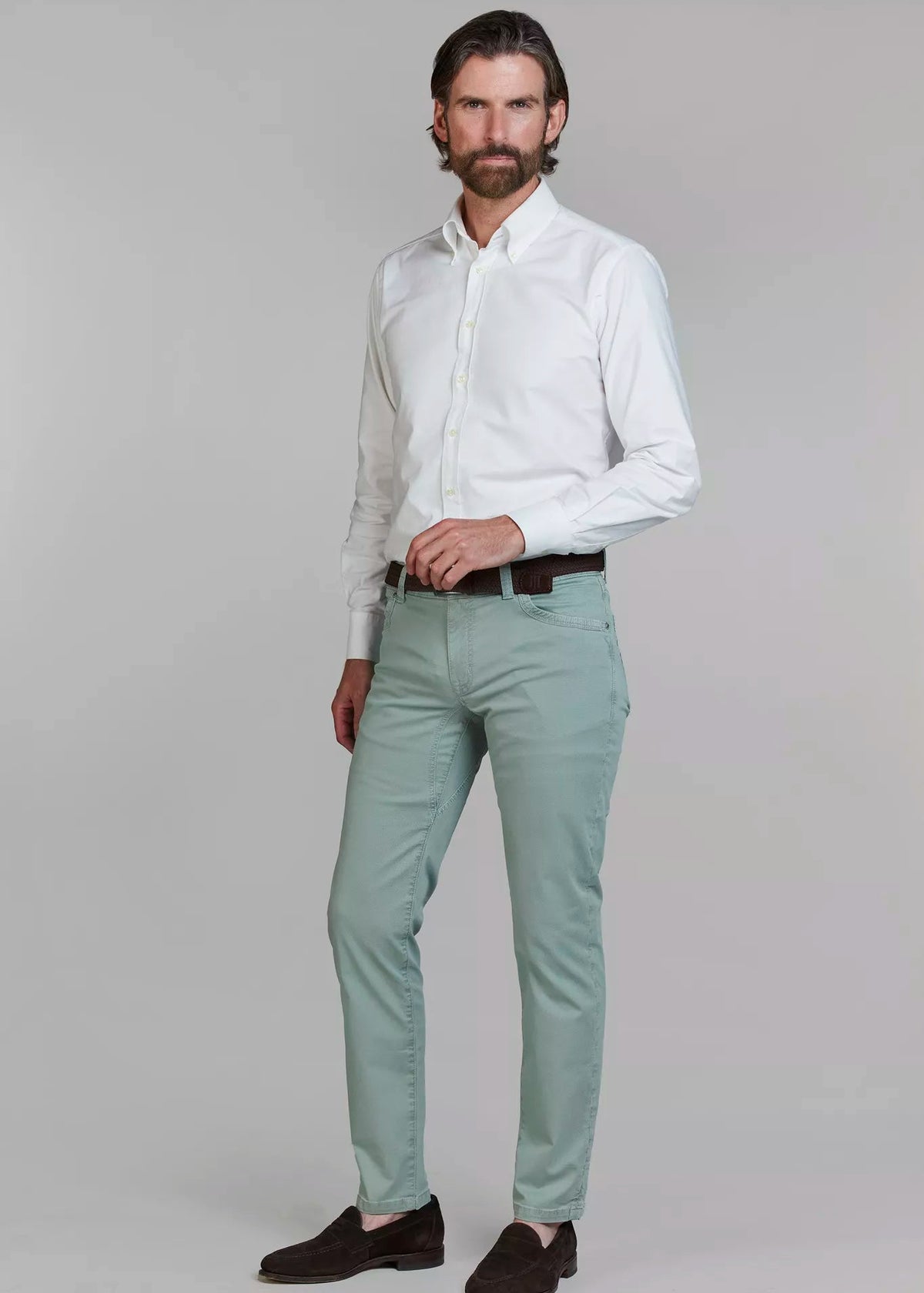 Hansen & Jacob 5-pkt cut`n sew fiji print green