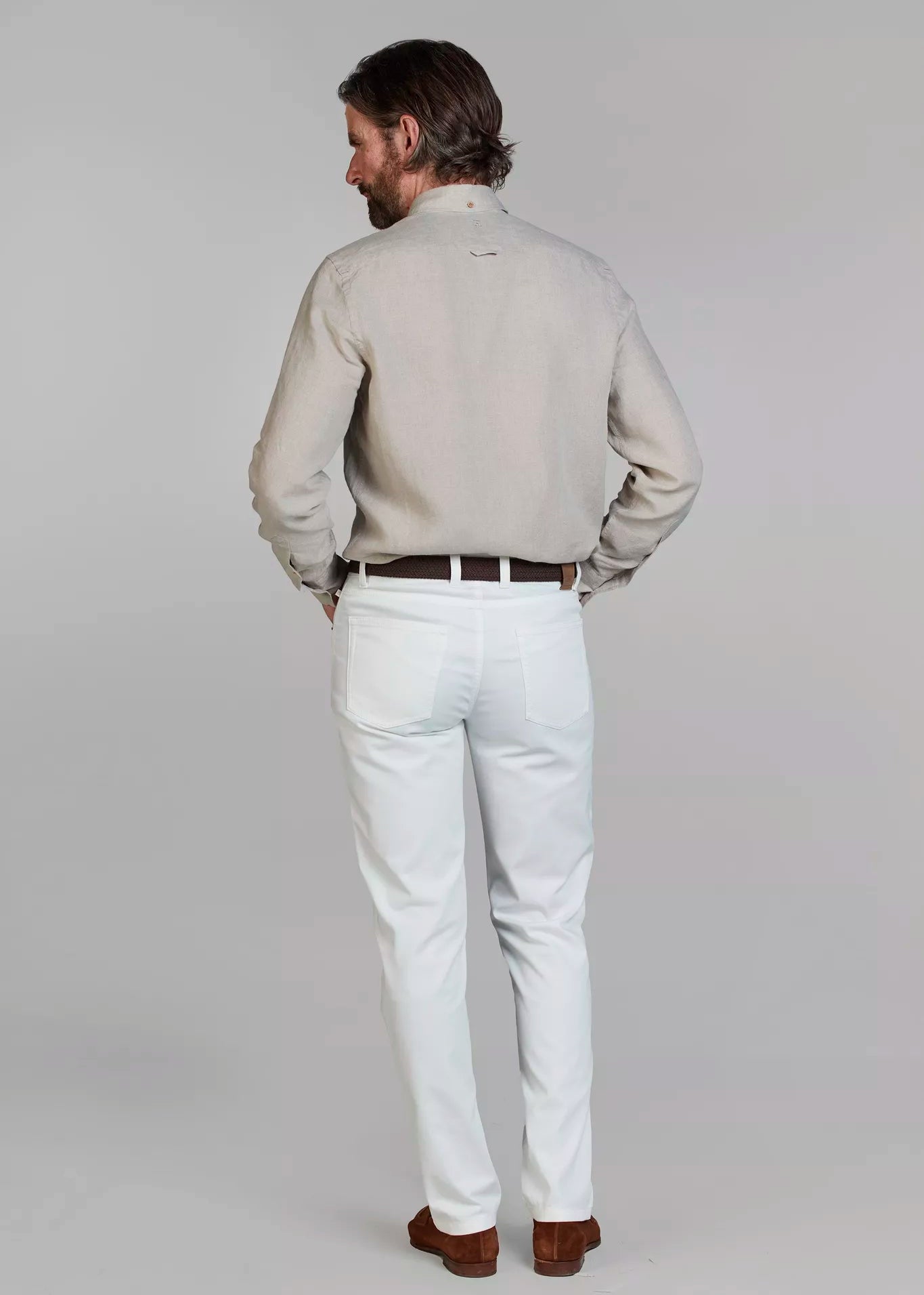 Hansen & Jacob 5-pkt diamond stretch White