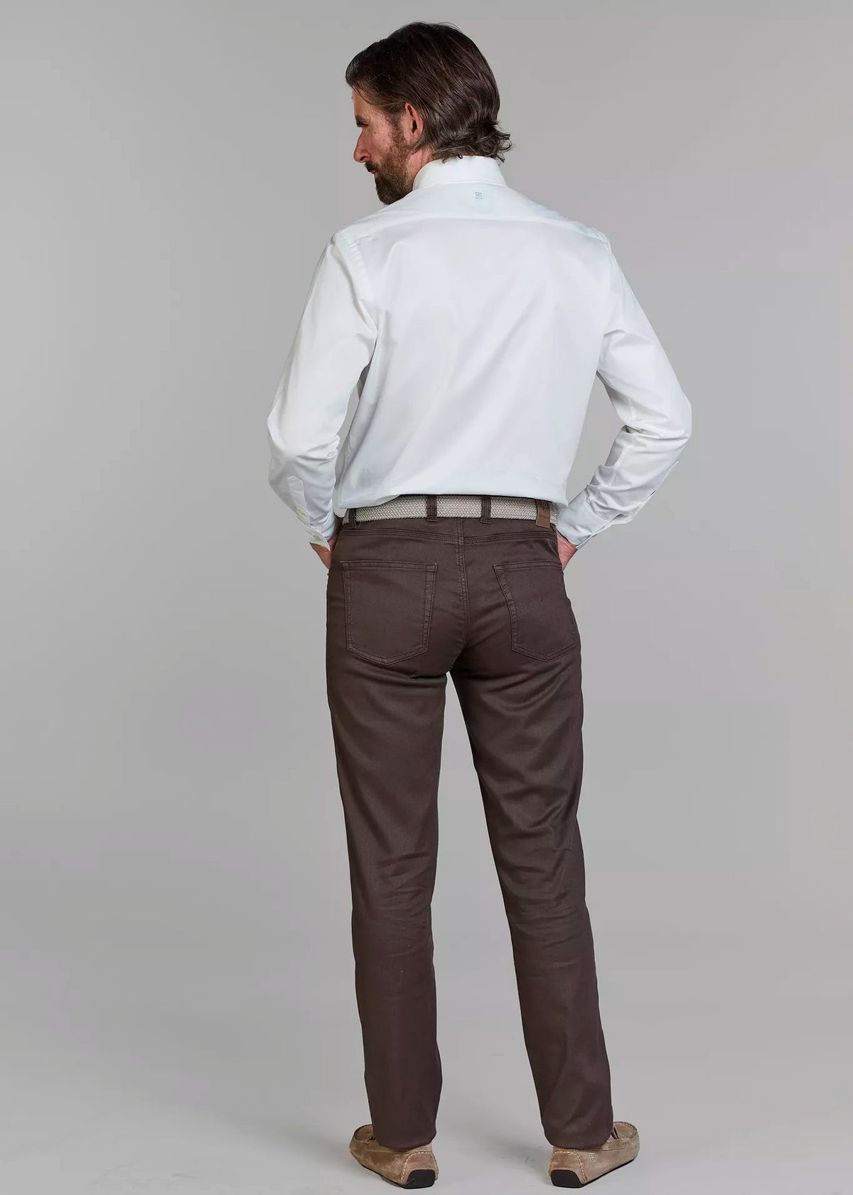 Hansen & Jacob 5-pkt Linen Blend Dark Brown