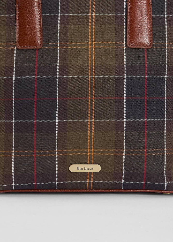 Barbour Birch Tartan Tote Bag Classic Tartan